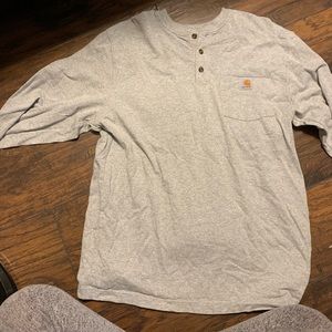 Men’s medium grey carhart shirt